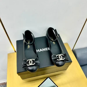 CC 25s Ballet Flats Black Sheepskin 297807