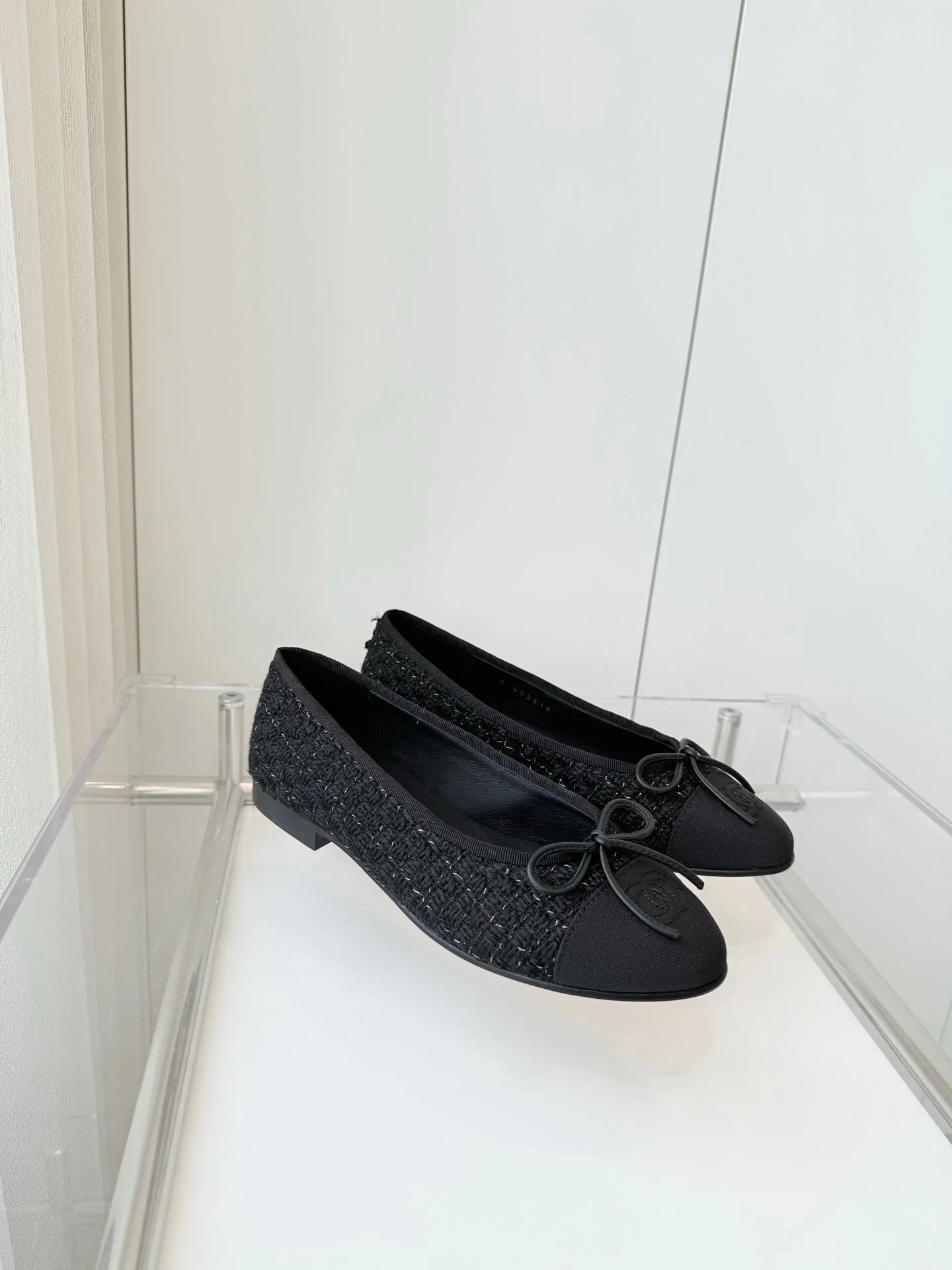 CC Ballet Flat Black Tweed 238778 - Image 9
