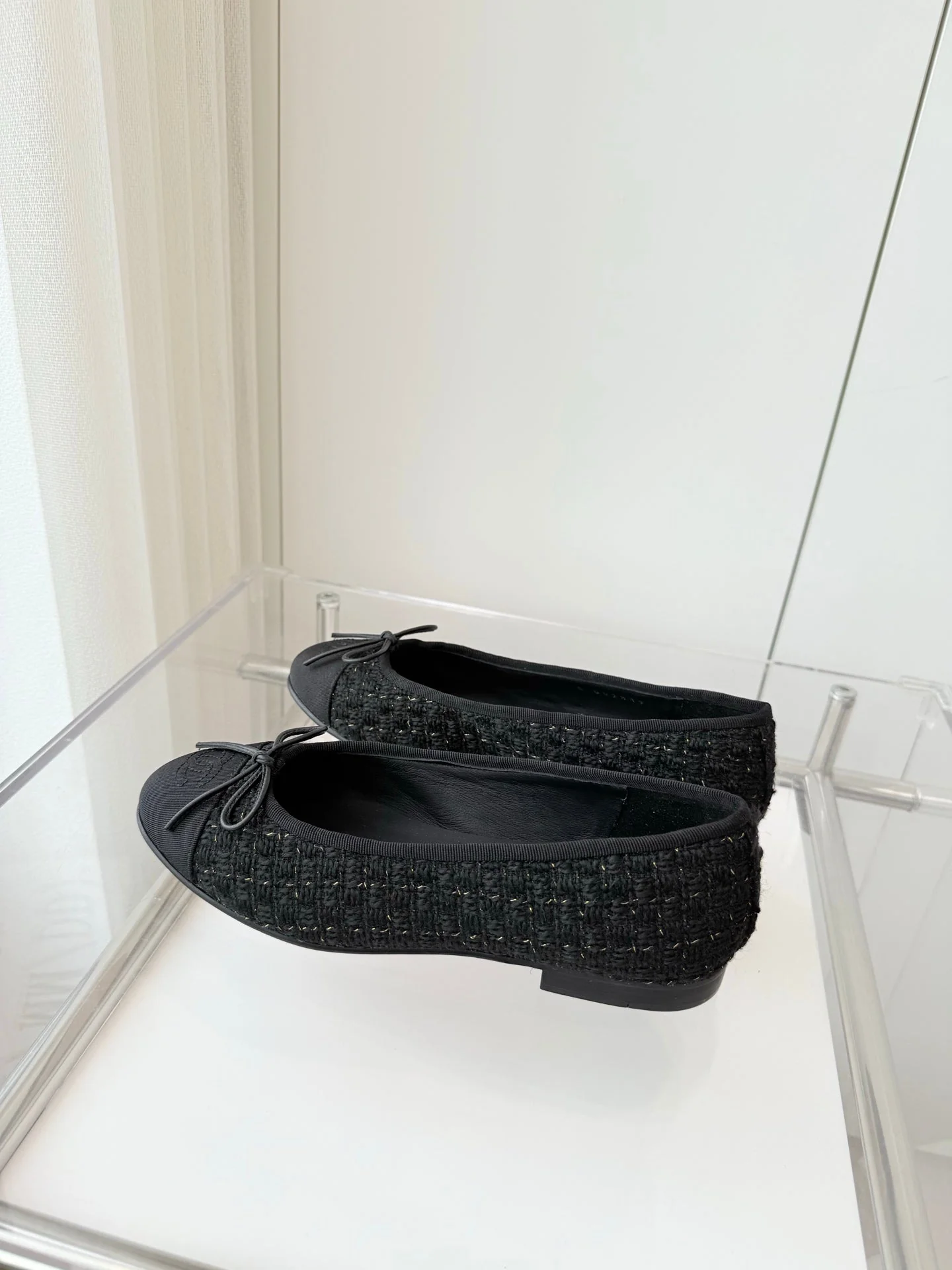 CC Ballet Flat Black Tweed 238778 - Image 6