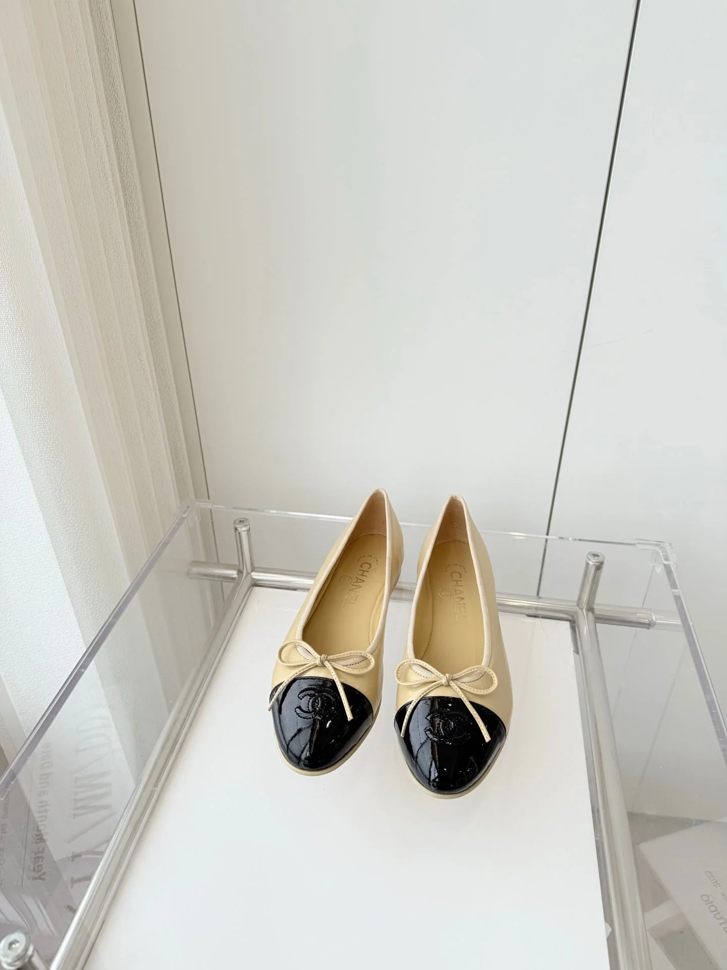 CC Ballet Flat Yellow Pastel Leather 238769 - Image 9