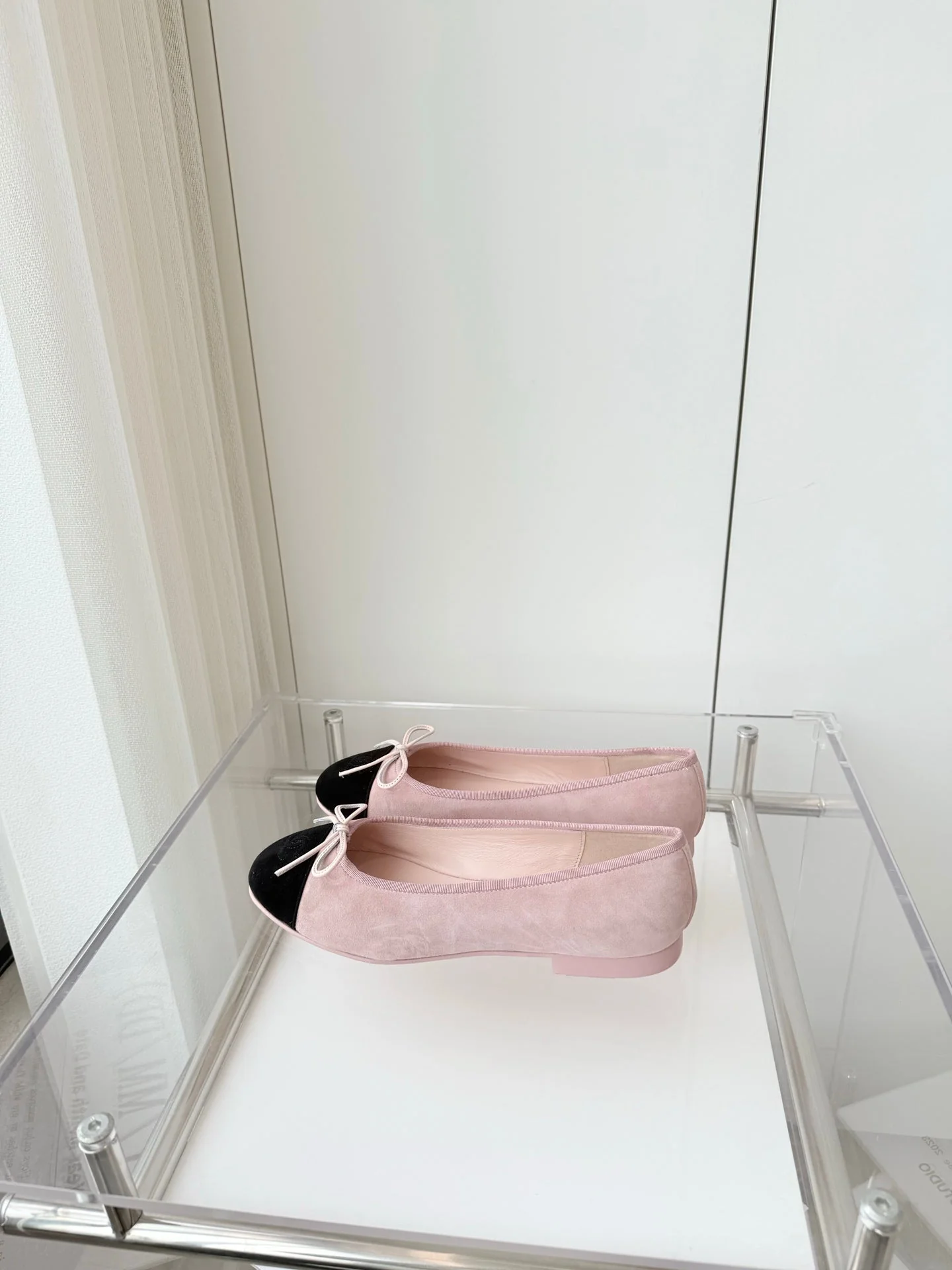 CC Ballet Flat Pink Pastel Suede 238763 - Image 4