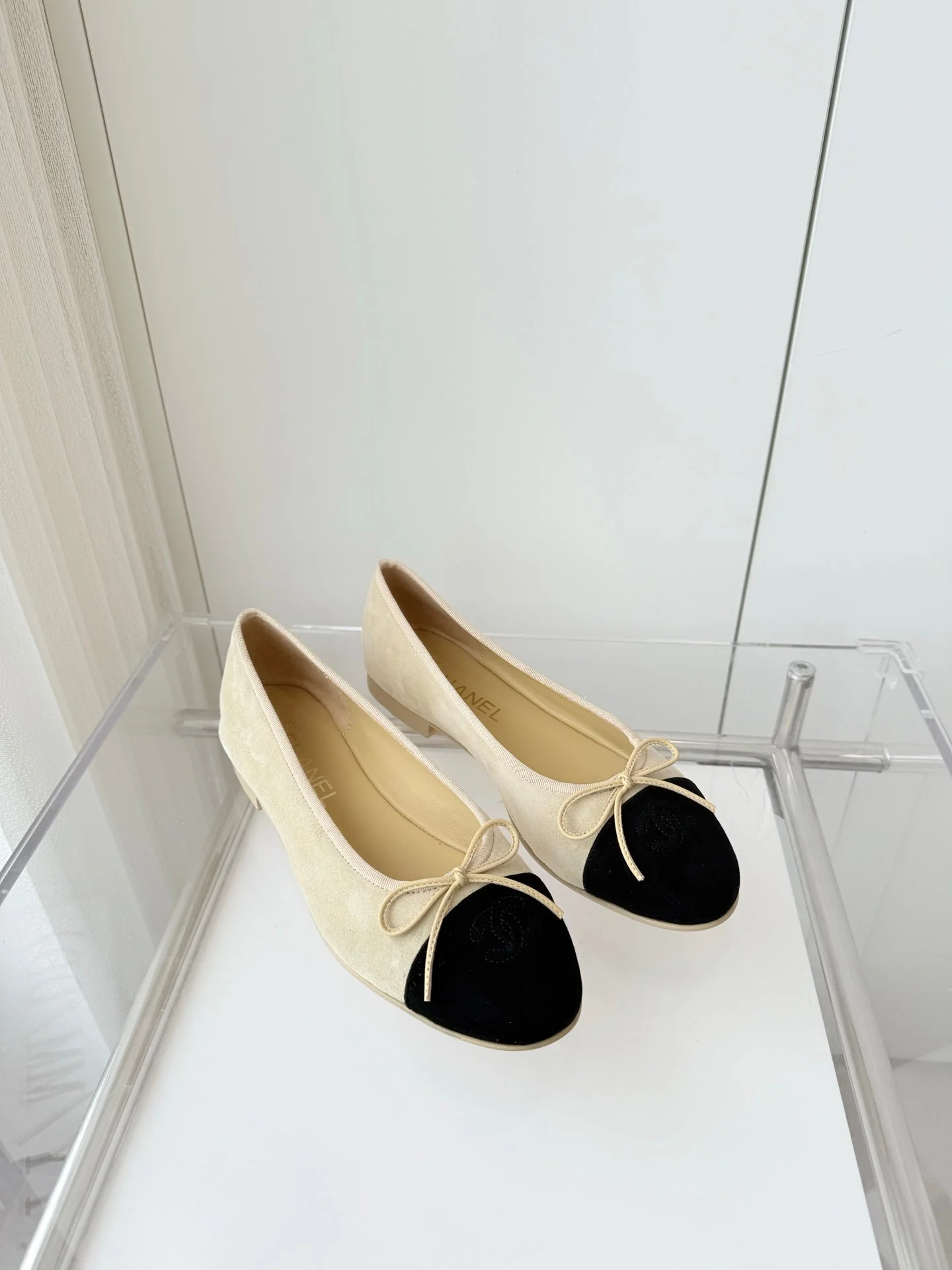 CC Ballet Flat Yellow Pastel Suede 238762 - Image 7