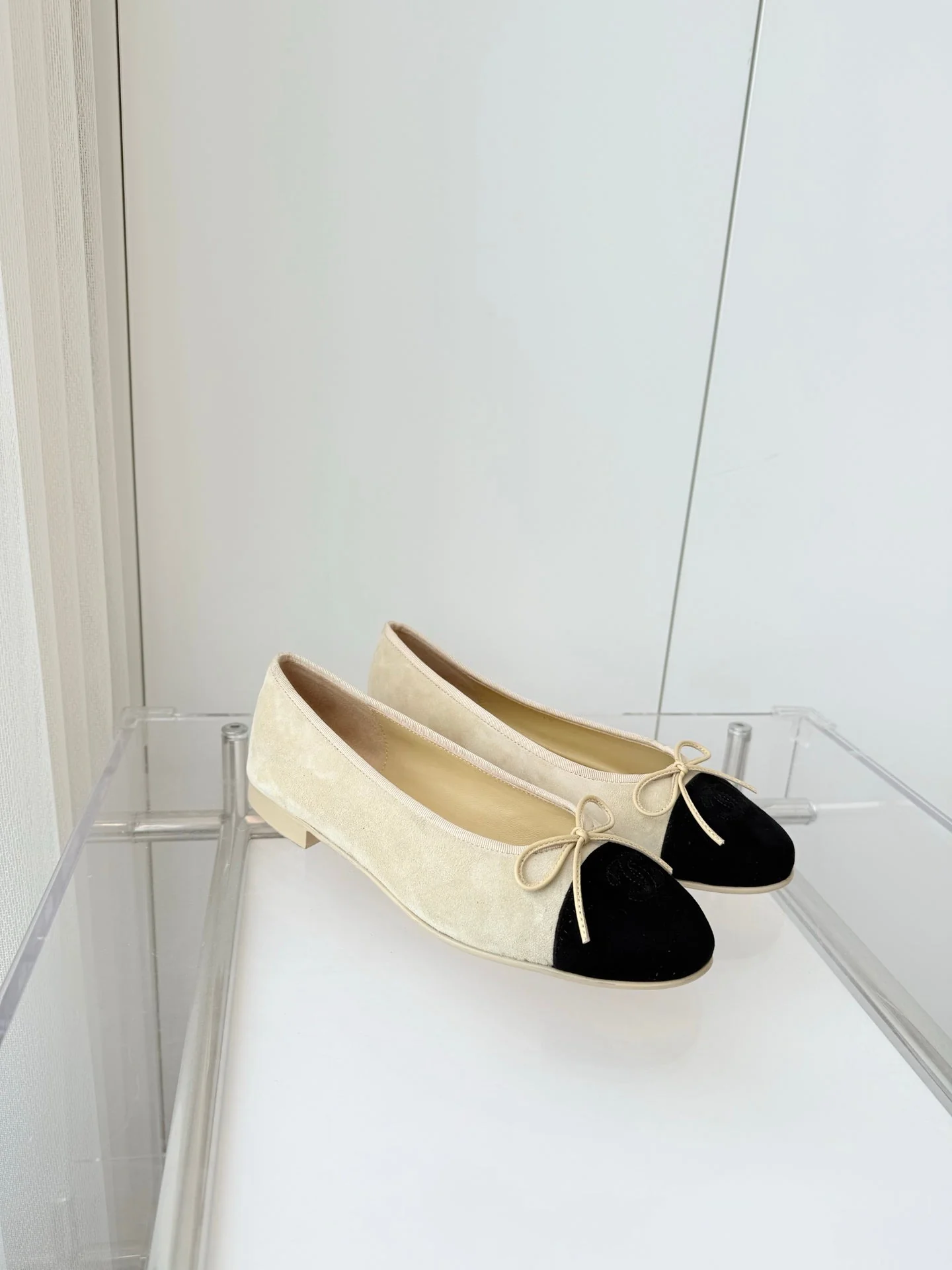 CC Ballet Flat Yellow Pastel Suede 238762 - Image 6