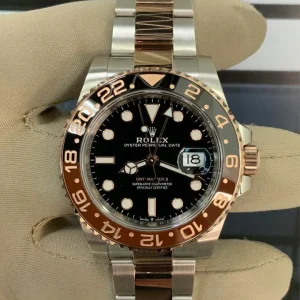 NEW 2023 Rolex GMT-Master II "Rootbeer" 40mm 126711CHNR Two-Tone