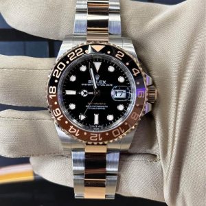 New 2020 Rolex GMT-Master II "Rootbeer" 40mm 126711CHNR Two-Tone