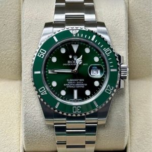 2014 Rolex Submariner "Hulk" 40mm 116610LV Green Dial
