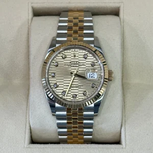 2022 Rolex Datejust 36mm 126233 Two-Tone Jubilee Champagne Dial