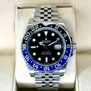 NEW 2023 Rolex GMT-Master II "Batgirl" 40mm 126710BLNR Jubilee Black Dial