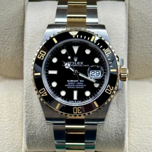 NEW 2023 Rolex Submariner 41mm 126613LN Two-Tone Black Dial