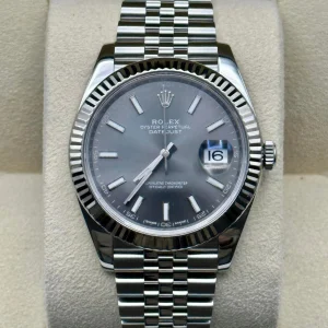 2017 Datejust 41mm 126334 Jubilee Rhodium Dial