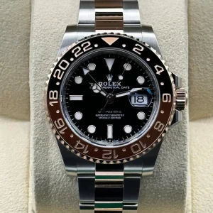 NEW 2023 Rolex GMT-Master II "Rootbeer" 40mm 126711CHNR Two-Tone