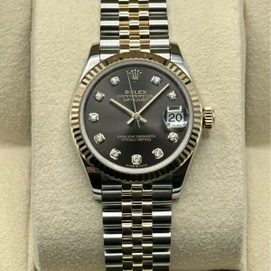 2021 Rolex Datejust 31mm 278273 Two-Tone Rhodium Diamond Dial