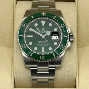 Rolex Submariner “Hulk” 40mm 116610LV Green Dial