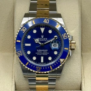 2023 Rolex Submariner "Bluesy" 41mm 126613LB Two-Tone Blue Dial
