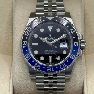 2023 Rolex GMT Master II "Batgirl" 40mm 126710BLNR Jubilee Black Dial