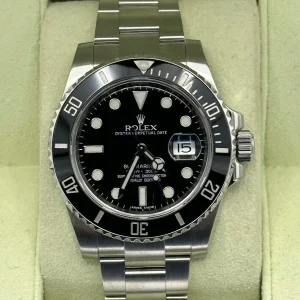 2012 Rolex Submariner Date 40mm 116610 Black Dial