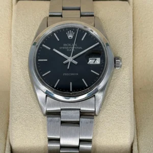 Rolex Oyster Date 34mm 6694 Black Dial