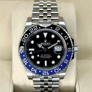 2019 Rolex GMT-Master II “Batgirl” 40mm 126710BLNR Jubilee Black Dial