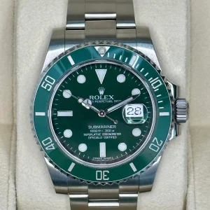 Rolex Submariner "Hulk" 40mm 116610LV Green Dial