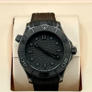 NEW 2023 Omega Seamaster 300m 43.5mm 210.92.44.20.01.003 Black Ceramic Dial