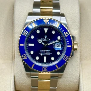 NEW 2023 Rolex Submariner "Bluesy"  41mm 126613LB Two-Tone Blue Dial