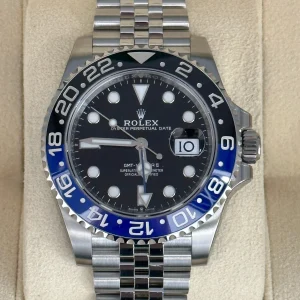NEW 2023 Rolex GMT Master II "Batgirl" 40mm 126710BLNR Jubilee Black Dial