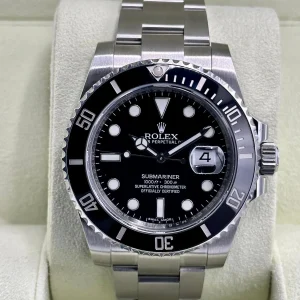 2016 Rolex Submariner 40mm 116610LN Stainless Steel Black Dial