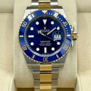 NEW 2023 Rolex Submariner "Bluesy" 126613LB Two-Tone Blue Dial
