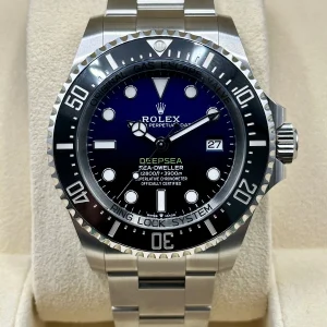 NEW 2023 Rolex Deepsea James Cameron 44mm 136660 Blue Dial