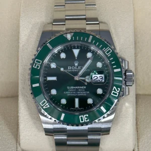 2020 Rolex Submariner "Hulk" 40mm 116610LV Green Dial