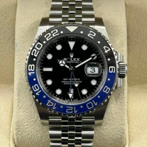 NEW 2023 Rolex GMT-Master II "Batgirl" 40mm 126710BLNR Jubilee Black Dial