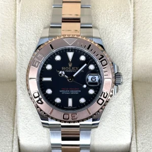 NEW 2023 Rolex Yacht-Master 37mm 268621 Black Dial
