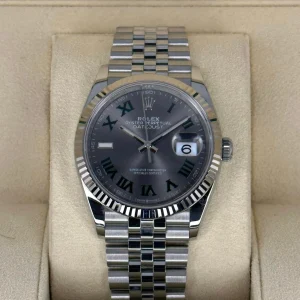 2023 Rolex Datejust 36mm 126234 Jubilee Wimbledon Dial