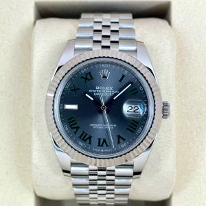 NEW 2025 Rolex Datejust 41mm 126334 Jubilee Wimbledon Dial