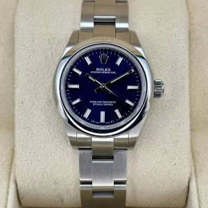 2023 Rolex Ladies Oyster Perpetual 28mm 276200 Oyster Blue Dial