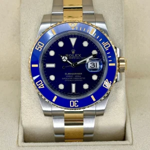2019 Rolex Submariner "Bluesy" 40mm 116613LB Two-Tone Blue Dial