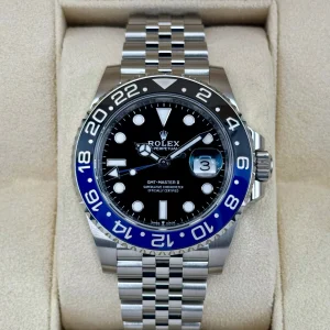 NEW 2024 Rolex GMT-Master II "Batgirl" 40mm 126710BLNR Jubilee Black Dial