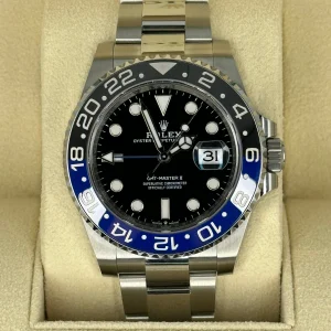 NEW 2023 Rolex GMT-Master II "Batman" 40mm 126710BLNR Oyster