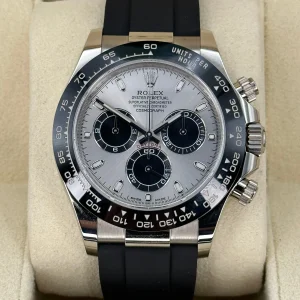 2023 Rolex Daytona 40mm 116519LN White Gold Silver Ghost Dial