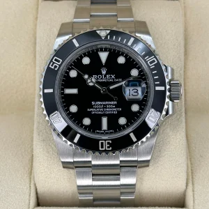 2018 Rolex Submariner 40mm 116610LN Stainless Steel Black Dial