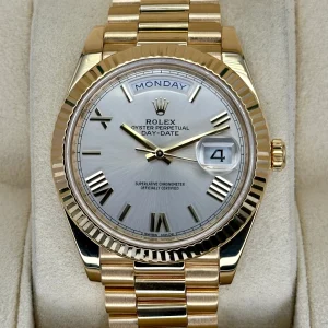 2017 Rolex Day-Date 40mm 228238 Presidential Sundust Dial