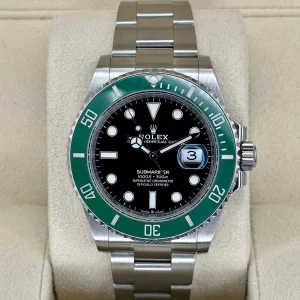 2022 Rolex Submariner “Starbucks” 41mm 126610LV Black Dial