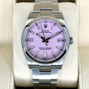 NEW 2025 Rolex Oyster Perpetual 36mm 126000 Candy Pink Dial