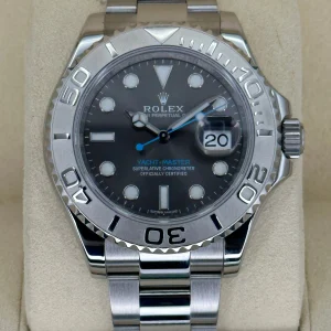 2019 Rolex Yacht-Master 40mm 116622 Stainless Steel Rhodium Dial