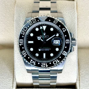 2013 Rolex GMT-Master II 40mm 116710LN Stainless Steel Black Dial