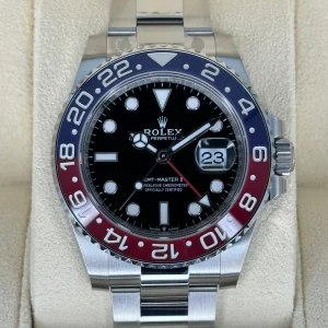 NEW 2023 Rolex GMT-Master II "Pepsi" 40mm 126710BLRO Oyster