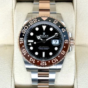 NEW 2024 Rolex GMT-Master II "Rootbeer" 40mm 126711CHNR Two-Tone