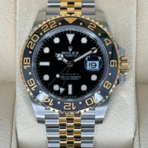NEW 2023 Rolex GMT-Master II 40mm 126713GRNR Two-Tone Jubilee