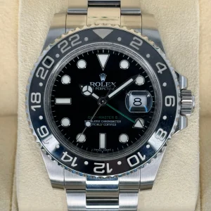 2013 Rolex GMT-Master II 40mm 116710LN Stainless Steel Black Dial