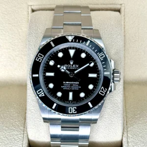 NEW 2023 Rolex  Submariner 41mm 124060 Stainless Steel Black Dial